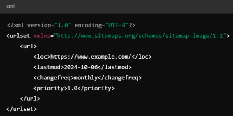 XML Sitemaps Manual Creation