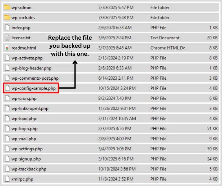 WordPress Main Files