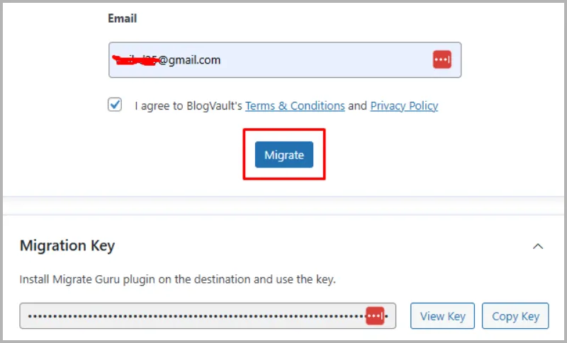 Migrate Guro WordPress Plugin Setup Info