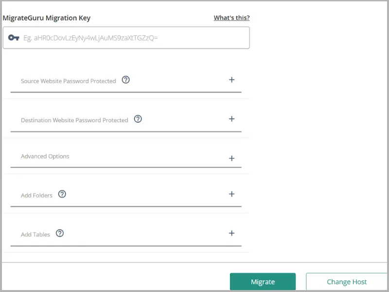 Migrate Guro WordPress Plugin Dishboard